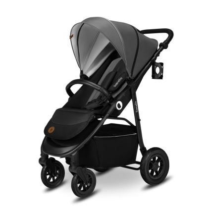 Lionelo - Carrinho de passeio esportivo NATT Grey Stone