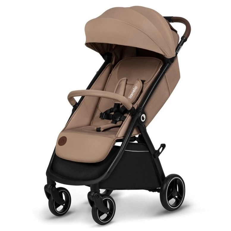 Lionelo - Carrinho de passeio INGRID bege/preto