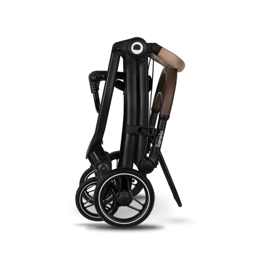 Lionelo - Carrinho de passeio INGRID bege/preto