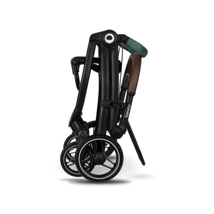 Lionelo - Carrinho de passeio INGRID verde/preto