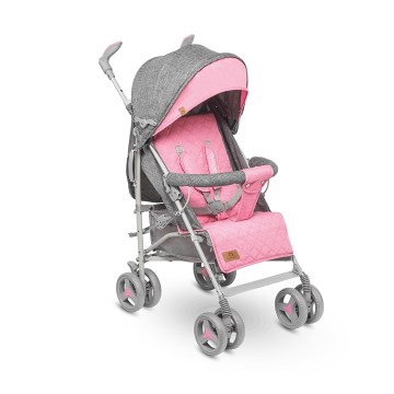 Lionelo - Carrinho de passeio tipo guarda-chuva IRMA Pink