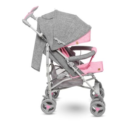 Lionelo - Carrinho de passeio tipo guarda-chuva IRMA Pink