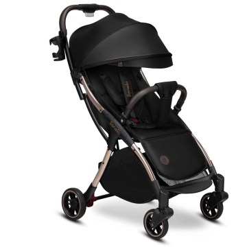 Lionelo - Carrinho desportivo JULIE ONE Preto/Dourado