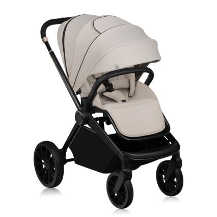 Lionelo - Carrinho desportivo MIKA PLUS Bege Areia