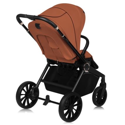 Lionelo - Carrinho Desportivo MIKA PLUS Castanho Ferrugem