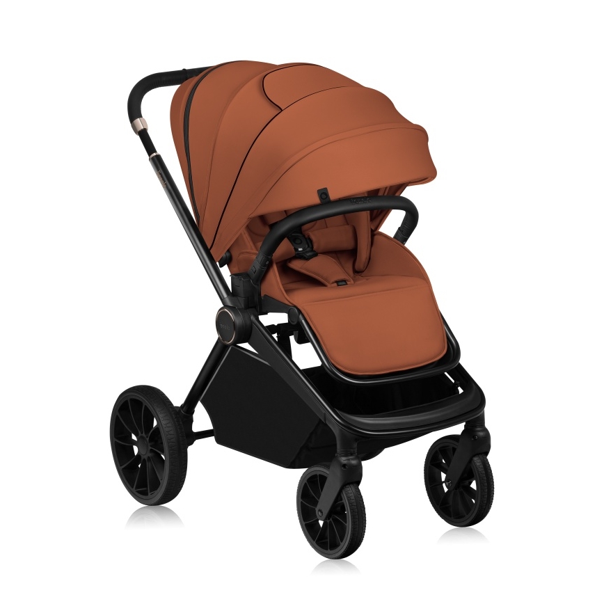 Lionelo - Carrinho Desportivo MIKA PLUS Castanho Ferrugem