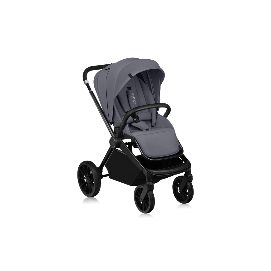Lionelo - Carrinho desportivo MIKA PLUS Cinzento Stone