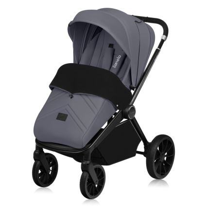 Lionelo - Carrinho desportivo MIKA PLUS Cinzento Stone