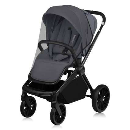Lionelo - Carrinho desportivo MIKA PLUS Cinzento Stone