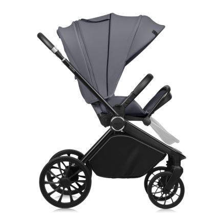 Lionelo - Carrinho desportivo MIKA PLUS Cinzento Stone