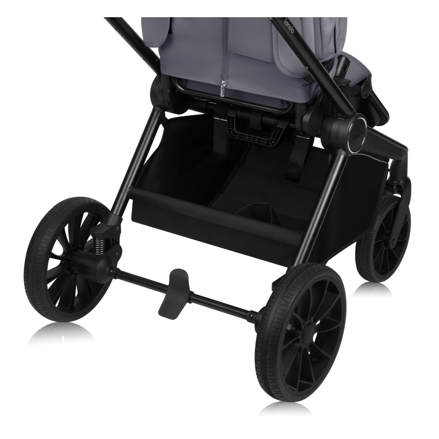 Lionelo - Carrinho desportivo MIKA PLUS Cinzento Stone