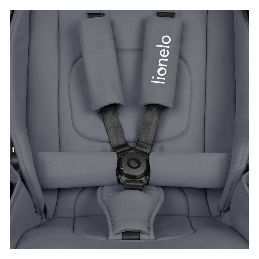 Lionelo - Carrinho desportivo MIKA PLUS Cinzento Stone