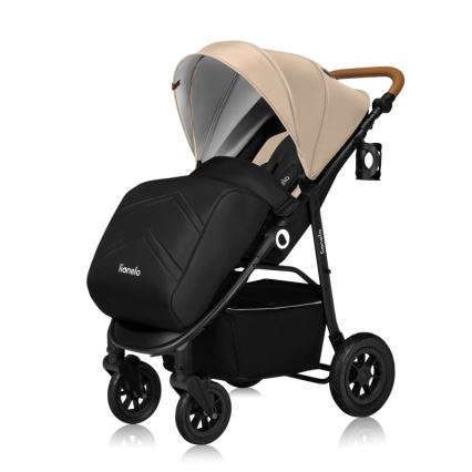 Lionelo - Carrinho desportivo NATT Bege Areia
