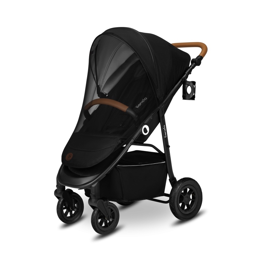 Lionelo - Carrinho desportivo NATT Black Onyx