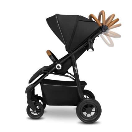 Lionelo - Carrinho desportivo NATT Black Onyx
