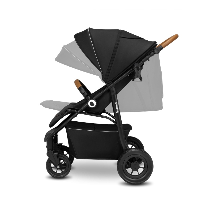 Lionelo - Carrinho desportivo NATT Black Onyx