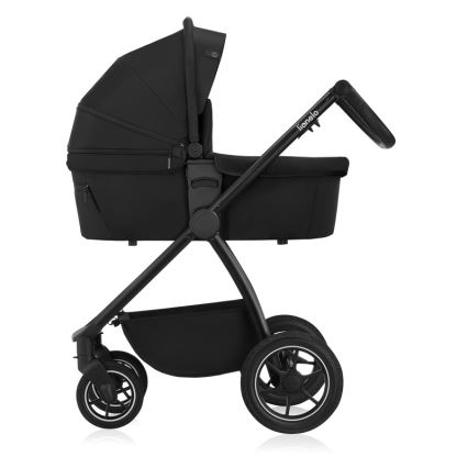 Lionelo - Carrinho multifuncional 3 em 1 MERIL Black Onyx