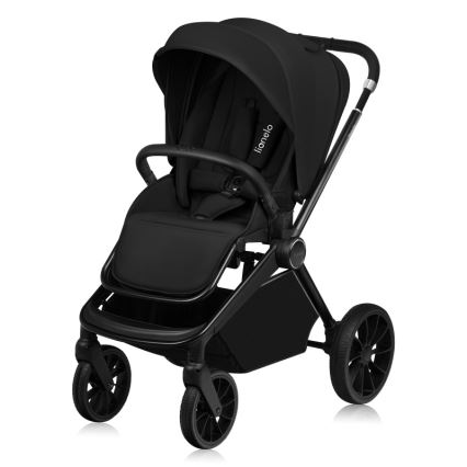 Lionelo - Carrinho multifuncional 3 em 1 MIKA PLUS Black Onyx