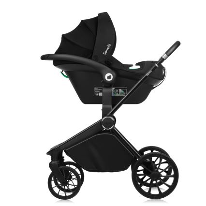 Lionelo - Carrinho multifuncional 3 em 1 MIKA PLUS Black Onyx