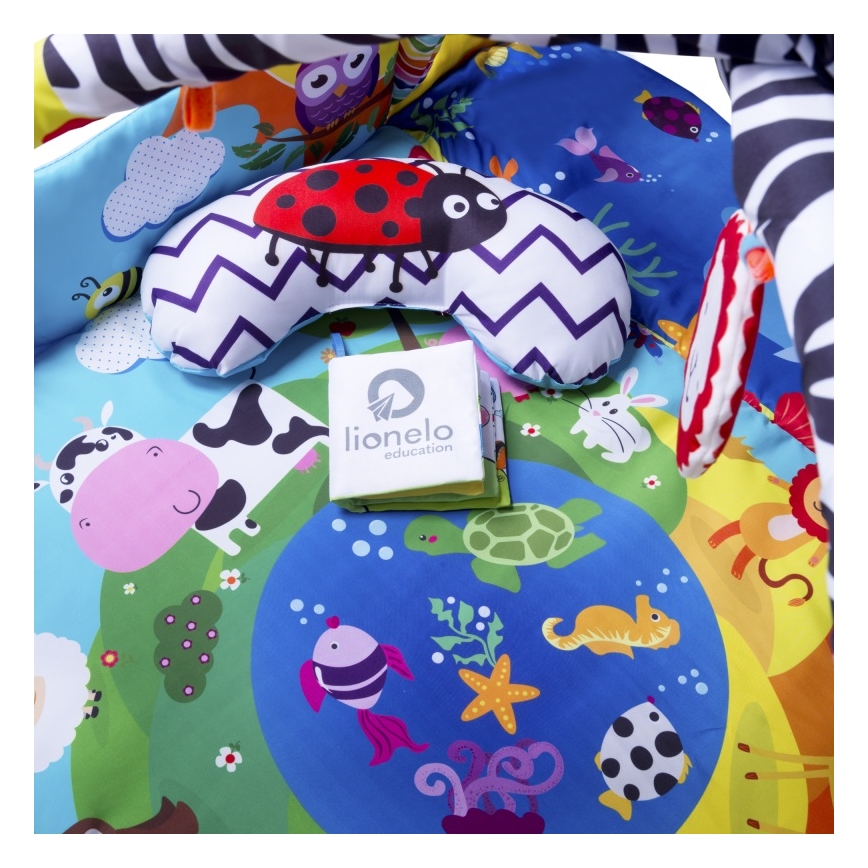 Lionelo - Cobertor infantil para brincar ANIKA