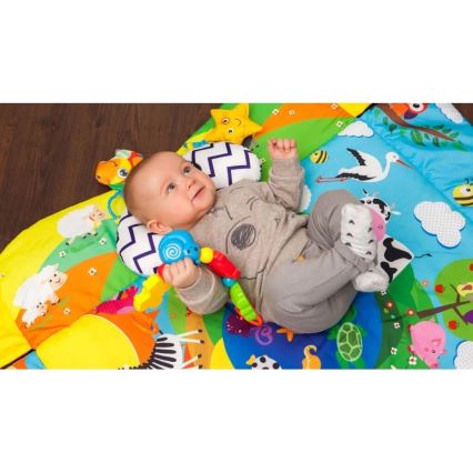 Lionelo - Cobertor infantil para brincar ANIKA