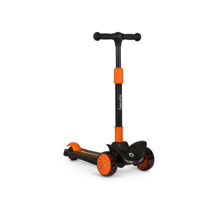 Lionelo - de Criança trotinete TIMMY laranja/preto