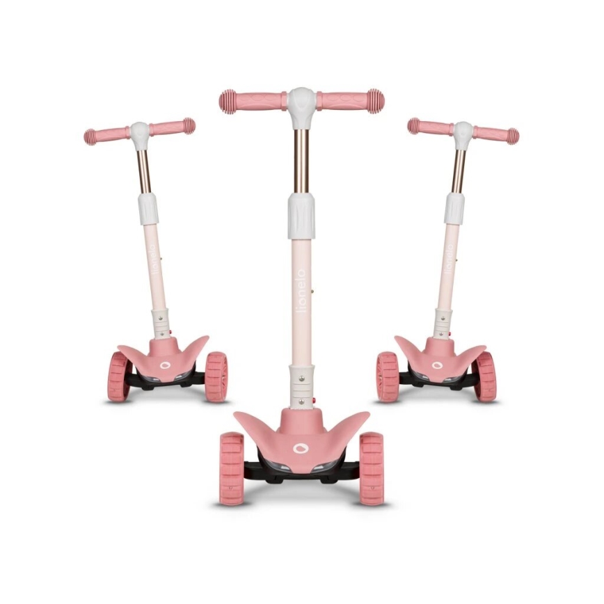 Lionelo - de Criança trotinete TIMMY rosa