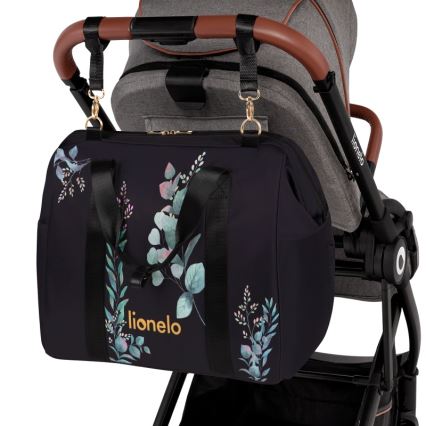 Lionelo - Mala de fraldas para carrinho IDA Golden Moments