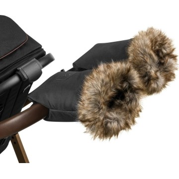 Lionelo - Manoplas para carrinho HANDMUFF Preto