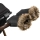 Lionelo - Manoplas para carrinho HANDMUFF Preto