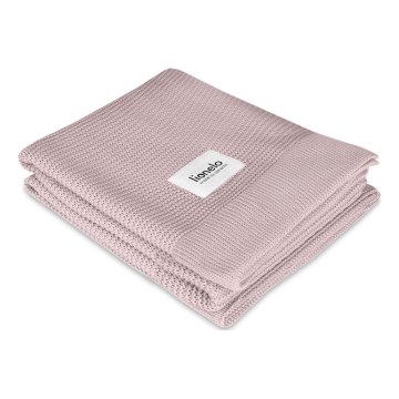 Lionelo - Manta de bambu 75x100 cm Rosa