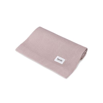 Lionelo - Manta de bambu 75x100 cm Rosa