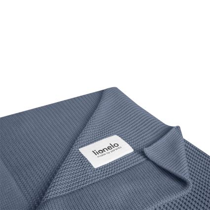 Lionelo - Manta de bambu BAMBOO BLANKET 75x100 cm Azul