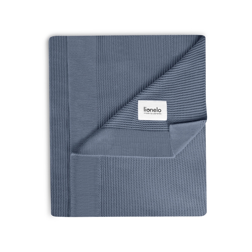 Lionelo - Manta de bambu BAMBOO BLANKET 75x100 cm Azul
