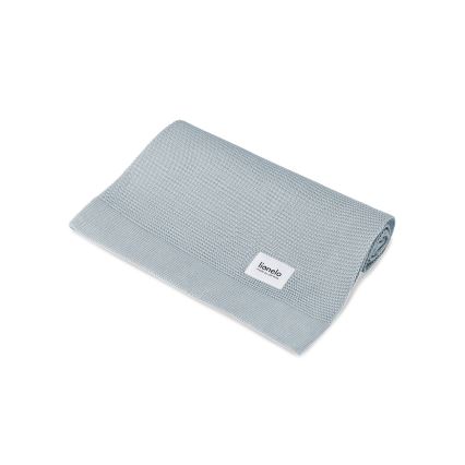 Lionelo - Manta de bambu BAMBOO BLANKET 75x100 cm Cinzento