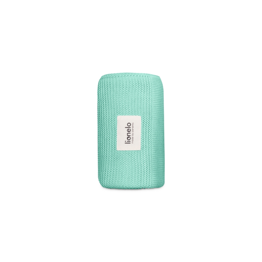 Lionelo - Manta de bambu BAMBOO BLANKET 75x100 cm Verde Menta