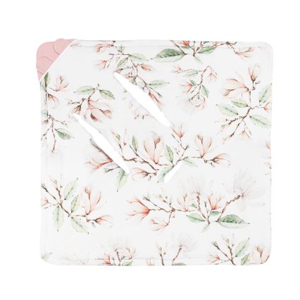 Lionelo - Manta envelopante para cadeirinha de automóvel TRAVEL SWADDLE 90x90 cm Bege Magnólia