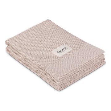 Lionelo - Manta para bebé BAMBOO BLANKET 75x100 cm Bege Areia