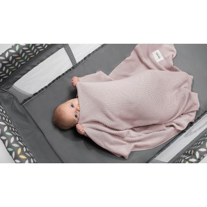 Lionelo - Manta para bebé BAMBOO BLANKET 75x100 cm Bege Areia