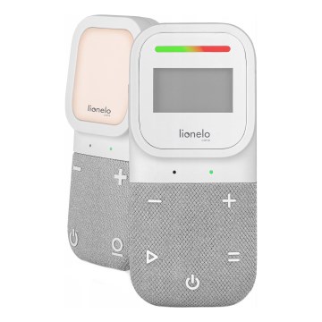 Lionelo - Monitor de bebé áudio recarregável sem fios BABYLINE 2.3 5V