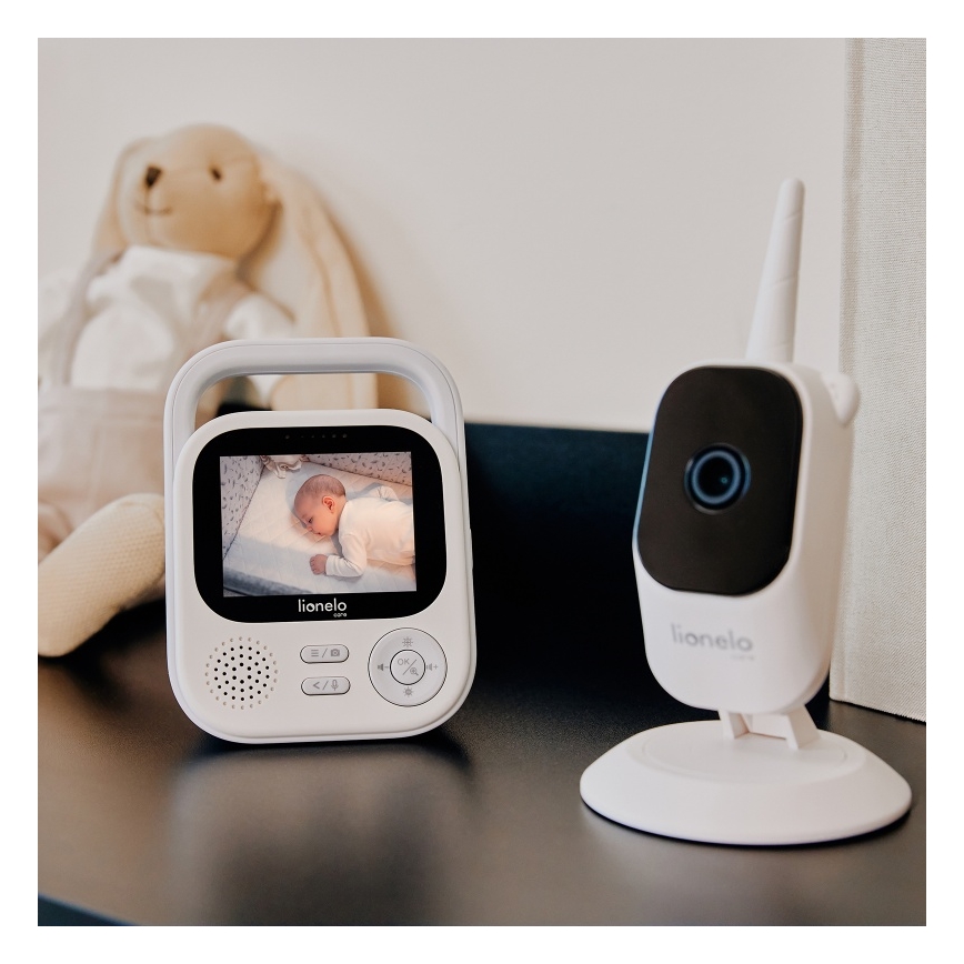 Lionelo - Monitor de bebé BABYLINE CAMERA 3.2 5V
