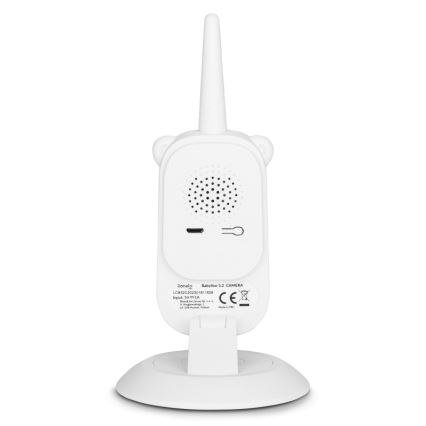 Lionelo - Monitor de bebé BABYLINE CAMERA 3.2 5V