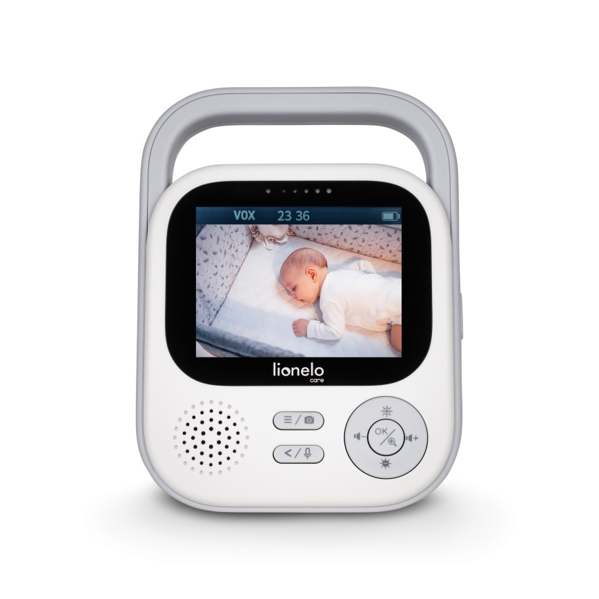Lionelo - Monitor para bebé BABYLINE 3.2 5V 2600 mAh