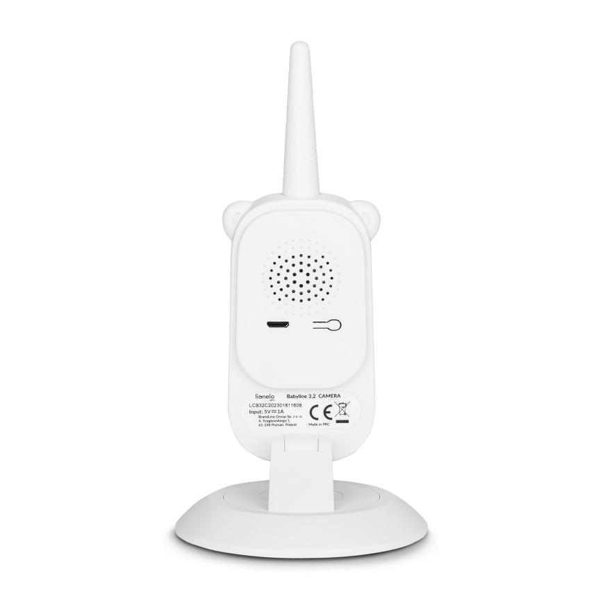 Lionelo - Monitor para bebé BABYLINE 3.2 5V 2600 mAh