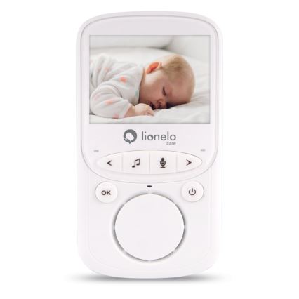 Lionelo - Monitor para bebé com ecrã BABYLINE 5.1 230V 1000 mAh