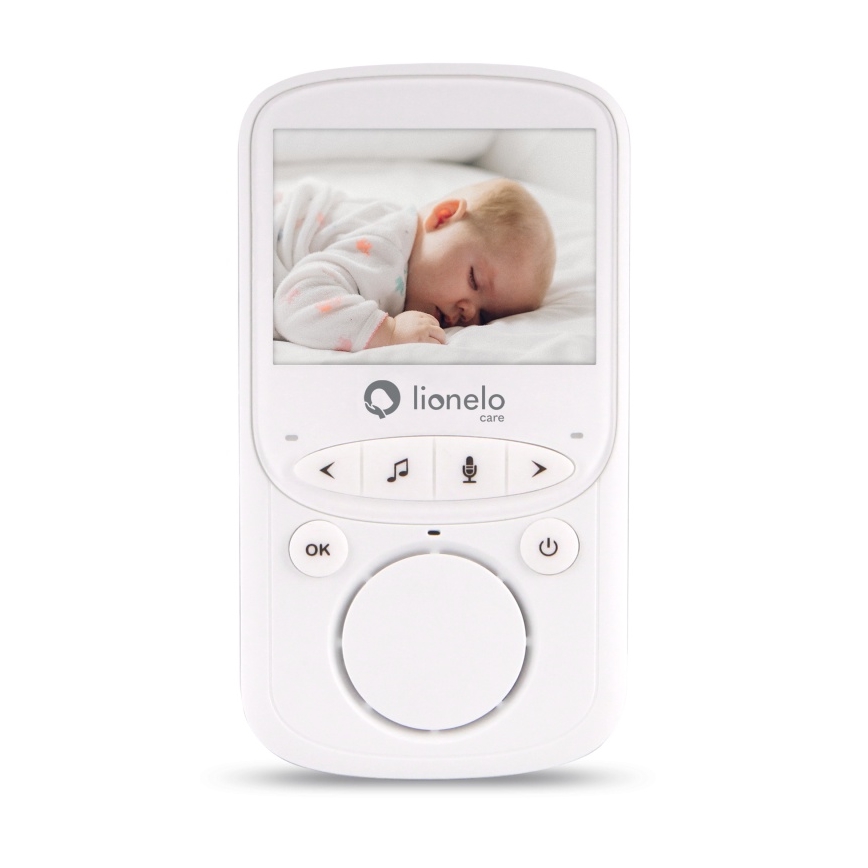 Lionelo - Monitor para bebé com ecrã BABYLINE 5.1 230V 1000 mAh
