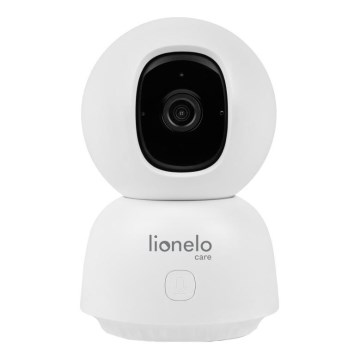 Lionelo - Monitor para bebé inteligente BABYLINE VIEW Wi-Fi 5V Branco
