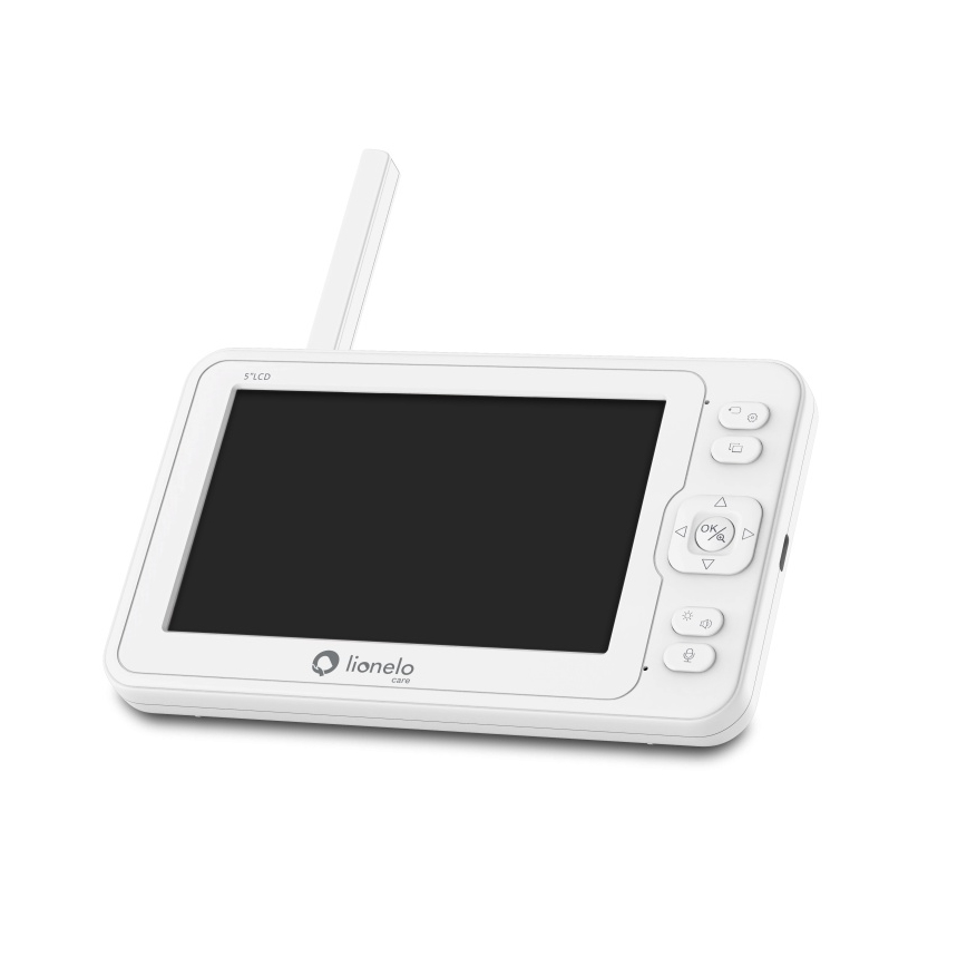 Lionelo - Monitor para bebés BABYLINE 6.2, 5V, 3600 mAh