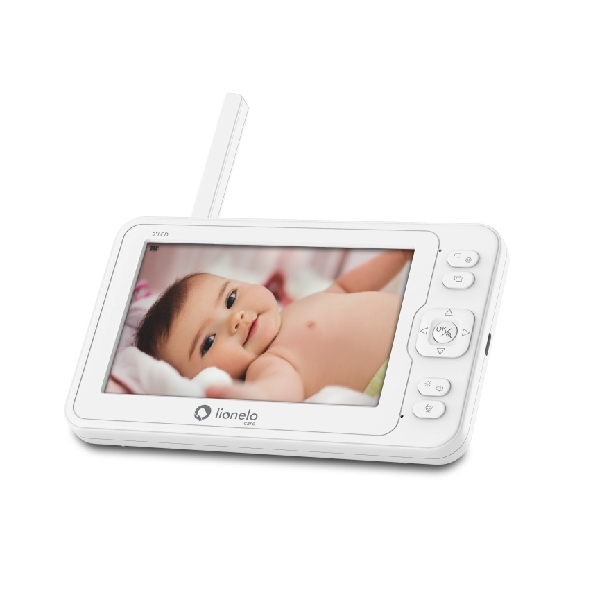 Lionelo - Monitor para bebés BABYLINE 6.2, 5V, 3600 mAh