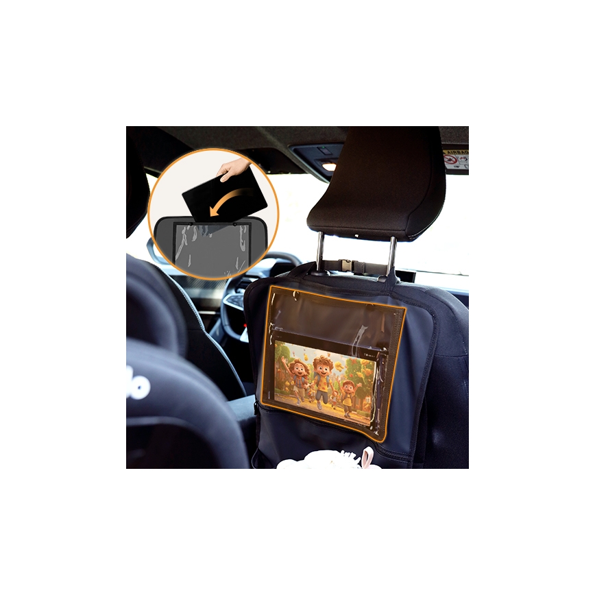 Lionelo - Organizador para automóvel SEAT ORGANIZER Cinzento